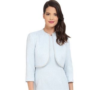 Tahari by ASL Metallic Jacquard Jacket